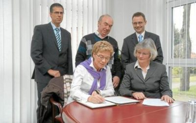 Jetzt fehlt nur noch die Urkunde